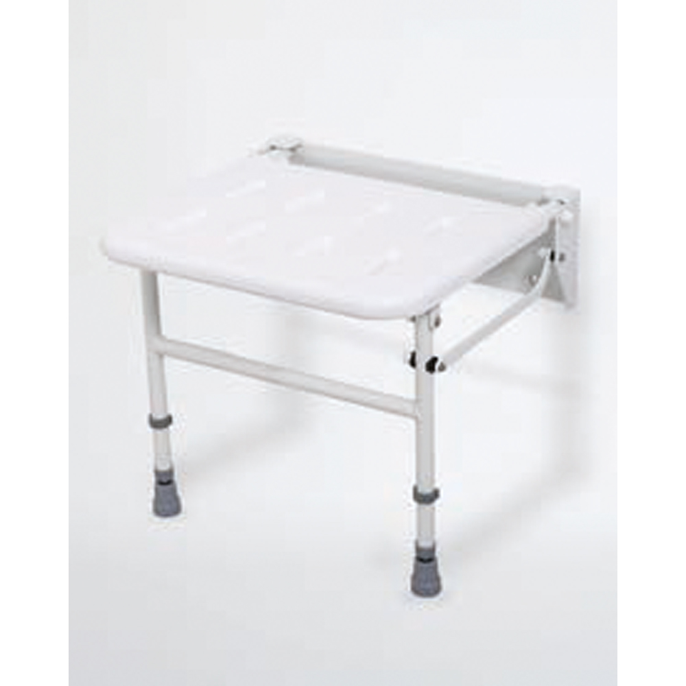 Autumn UK Wall-mounted shower seats with legs (Un-Padded)