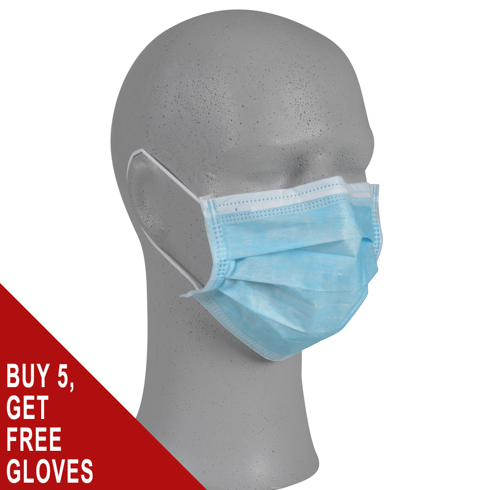 Abena Face Mask - Type IIR Disposable - Blue