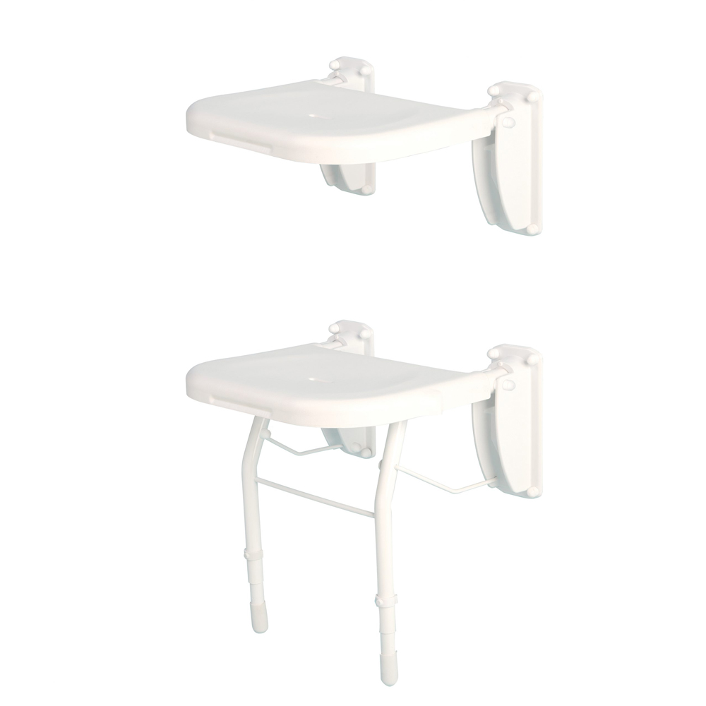 Bathex Stainless Steel Folding Shower Seat-Chair | Elderly Disabled | Bathroom Wetroom Carehome | Buy Now | UK | Easy Care Systems