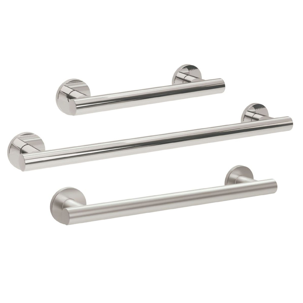 Bathex 35mm Yardley Stainless Steel Grab Rail