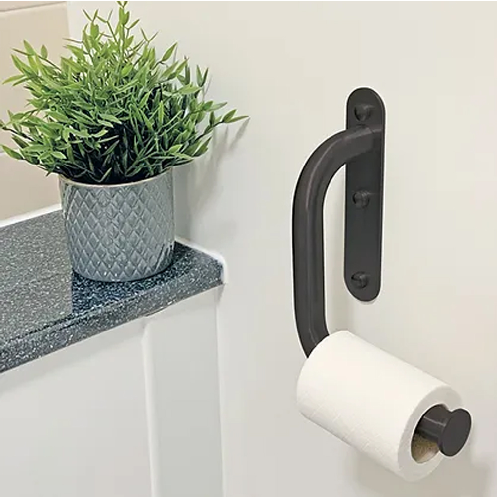 Invisible Creations | Toilet and Bathroom Accessories | Toilet Roll Holder | Grab Hand Rail | For Elderly and Disabled | UK Made | Buy Now | Order Online