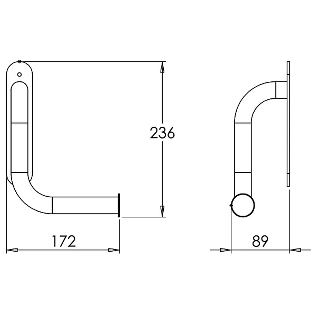 Invisible Creations | Toilet and Bathroom Accessories | Toilet Roll Holder | Grab Hand Rail | For Elderly and Disabled | UK Made | Buy Now | Order Online