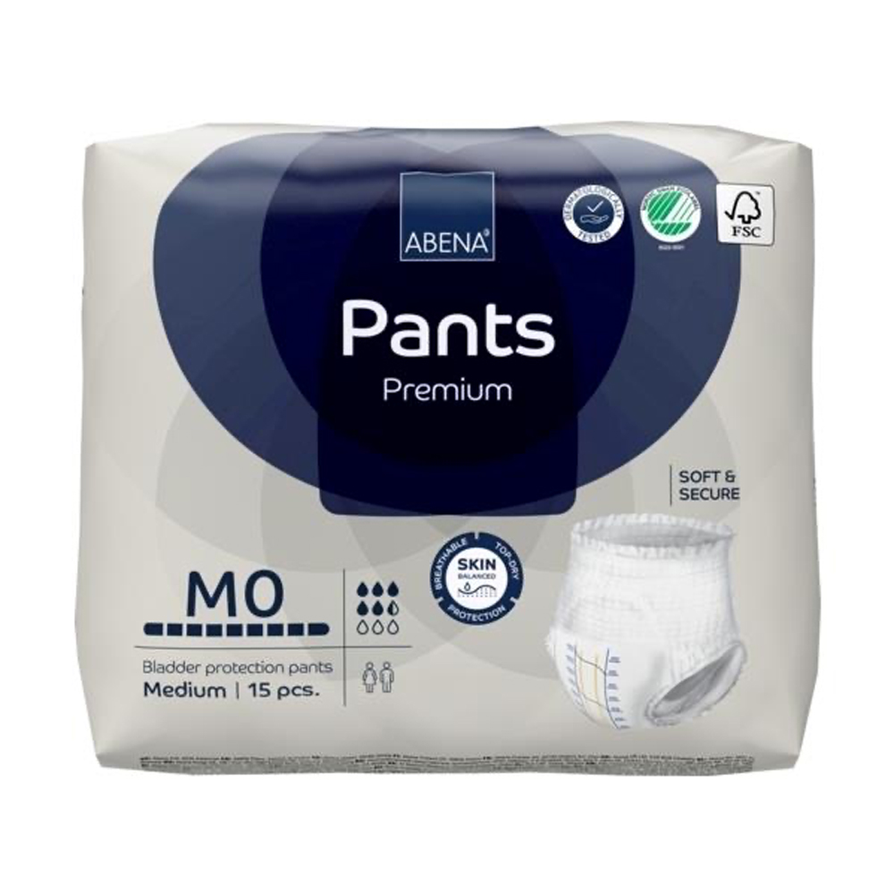 Abena Pants M0 Premium Pull-Up Pant (Waist/Hip size 80-110cm)