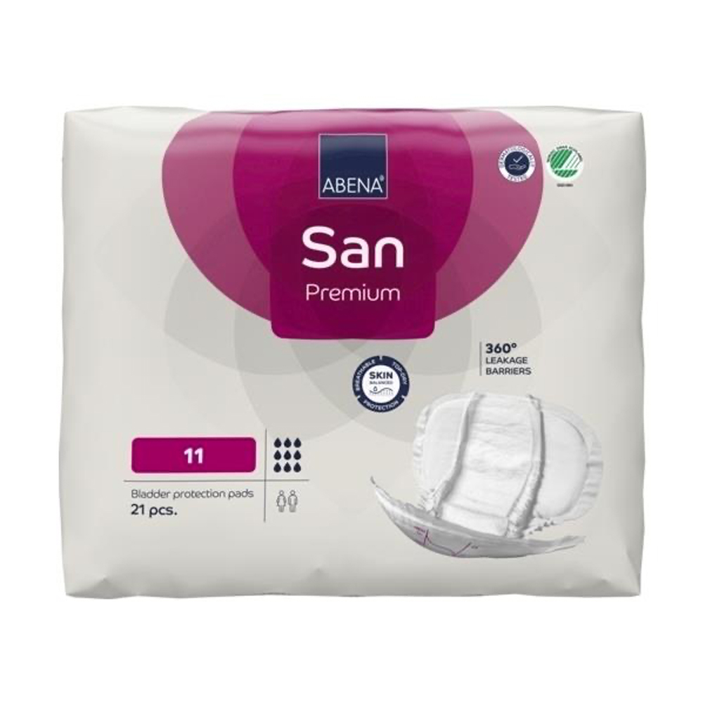 Abena San 11 Premium 37-73cm, For Moderate to Heavy Incontinence Shaped Pad