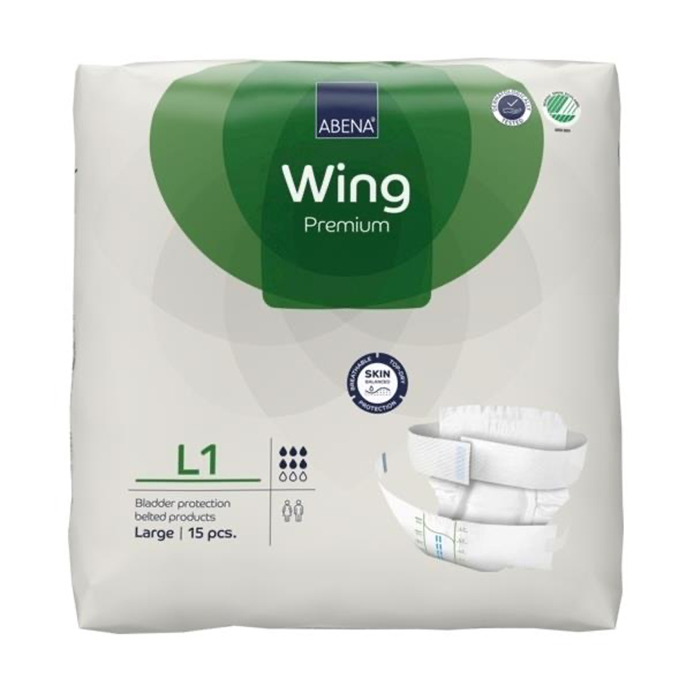 Abena Wing Premium Large 1 (Waist/Hip size 90-135cm)