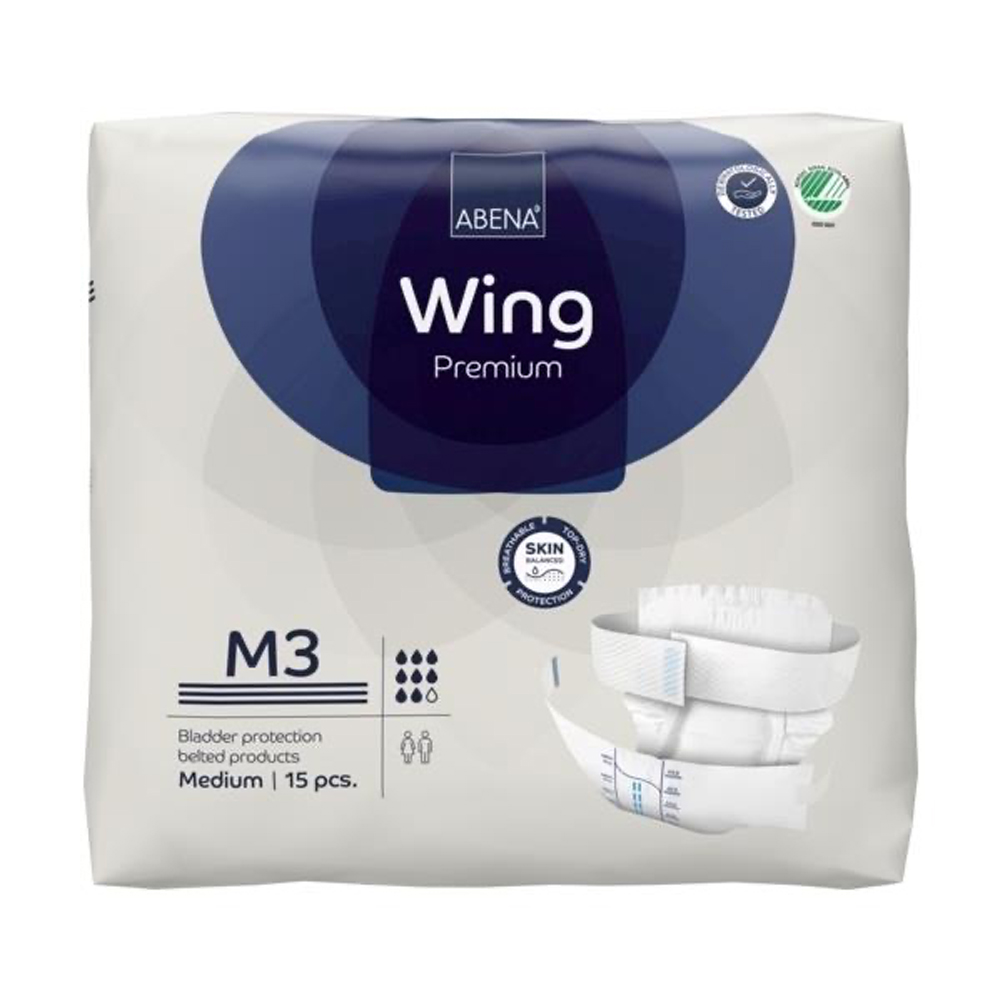 Abena Wing Premium  Medium 3 (Waist/Hip size 70-110cm)