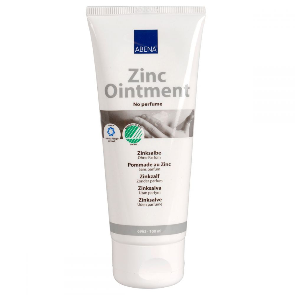 Abena Zinc Ointment Without Perfume, 20% zinc-100ml