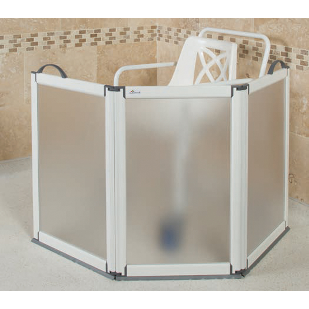 Autumn UK Portable  Shower Easi Screen, 3 Panels