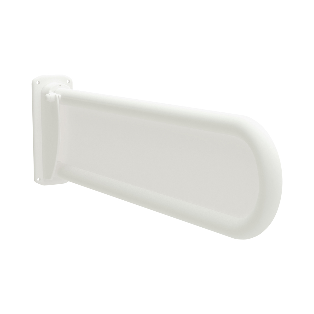 Bathex Double Arm Anti-Ligature Hinged Support Rail | Disabled Elderly Support at Bathroom Wetroom Carehome | Order Buy Near Me | Easy Care Systems