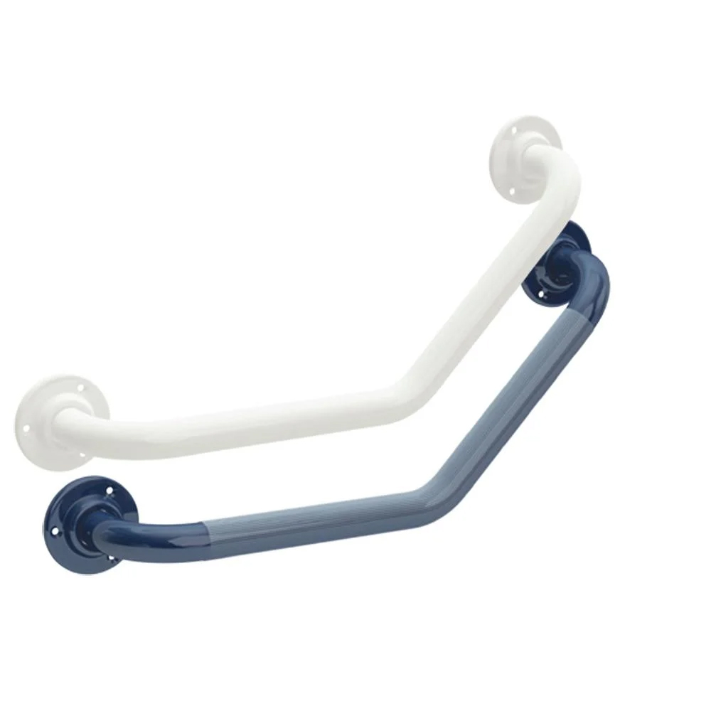 Bathex | 135 Cranked Shower Grab Rail | 35mm | Disabled Elderly Bathroom Showering | Buy Now | Order Online UK | Near Me | Easy Care Systems