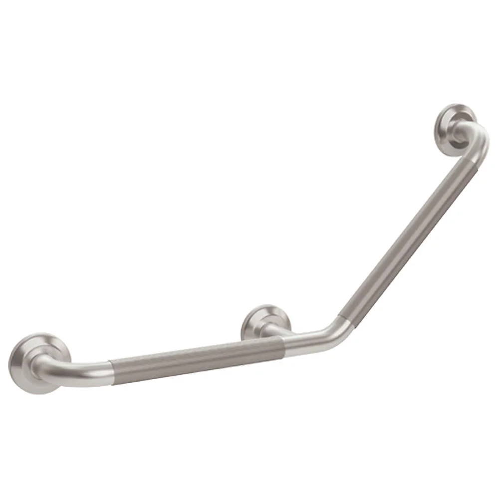 Bathex | 135 Cranked Shower Grab Rail | 35mm | Disabled Elderly Bathroom Showering | Buy Now | Order Online UK | Near Me | Easy Care Systems