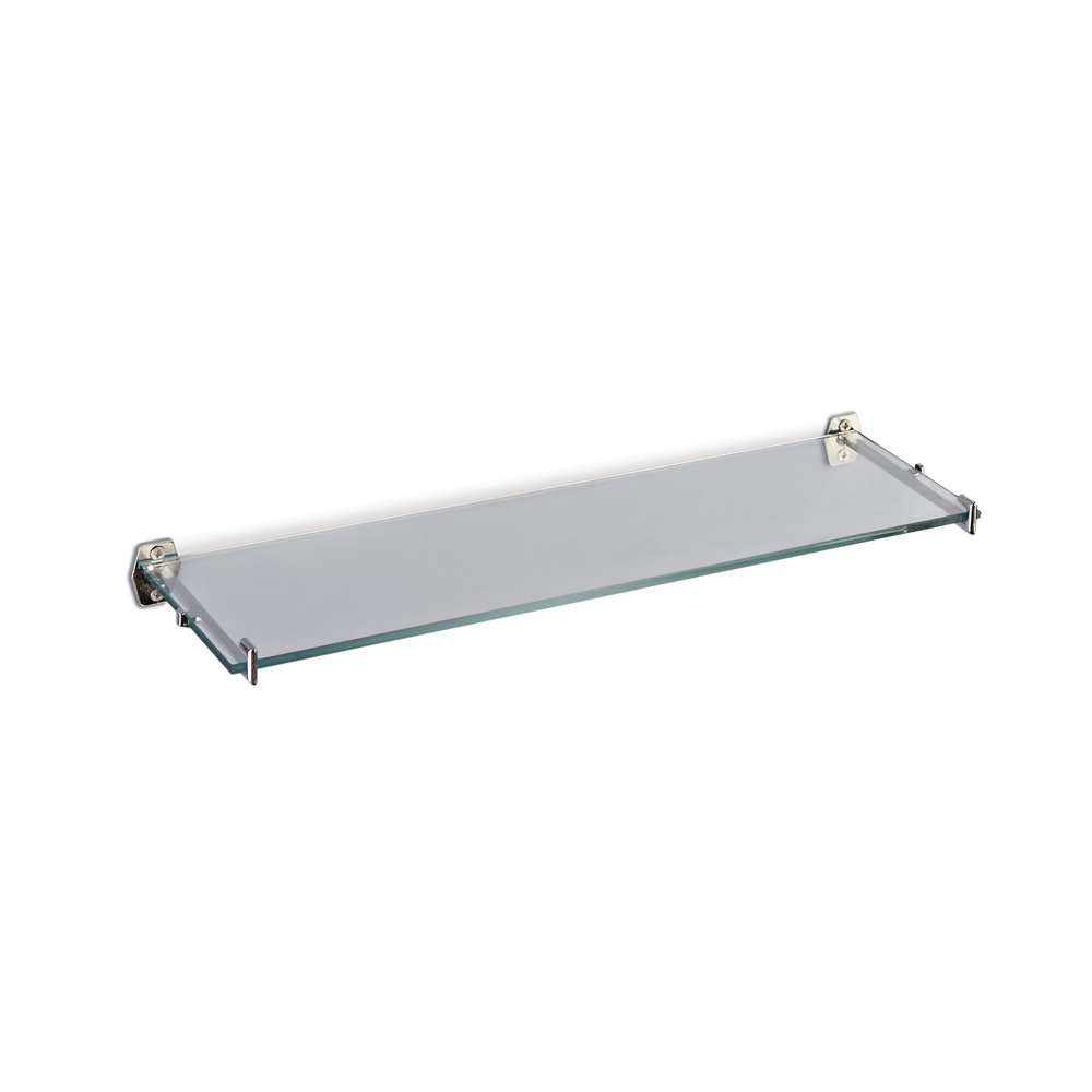 Bathex Glass Shelf | 6mm Toughened Glass with Zinc Die-Cast Brackets | Luxury Bathroom Accessory | Order | Near Me | Easy Care Systems