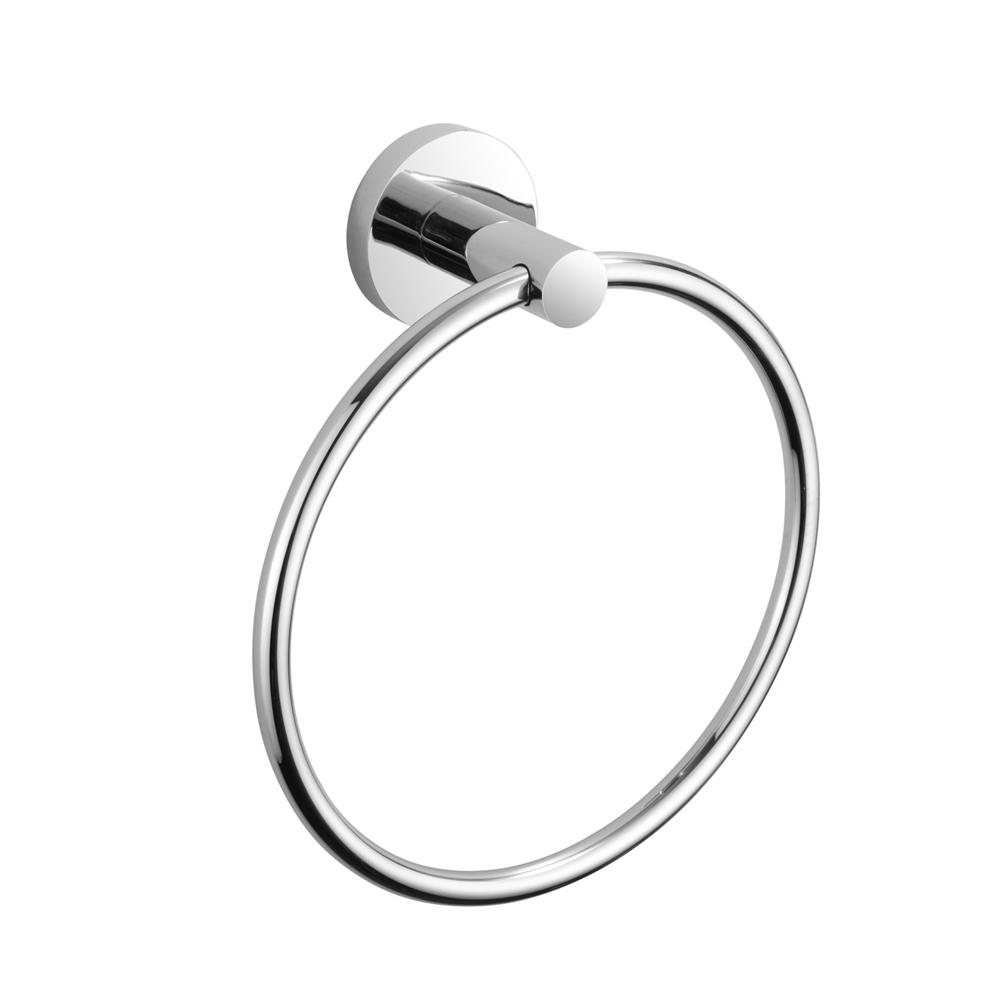 Bathex Towel Ring | Chrome Plated Brass, 157mm Diameter | Elegant Bathroom Accessory | Order Now | Near Me | Easy Care Systems