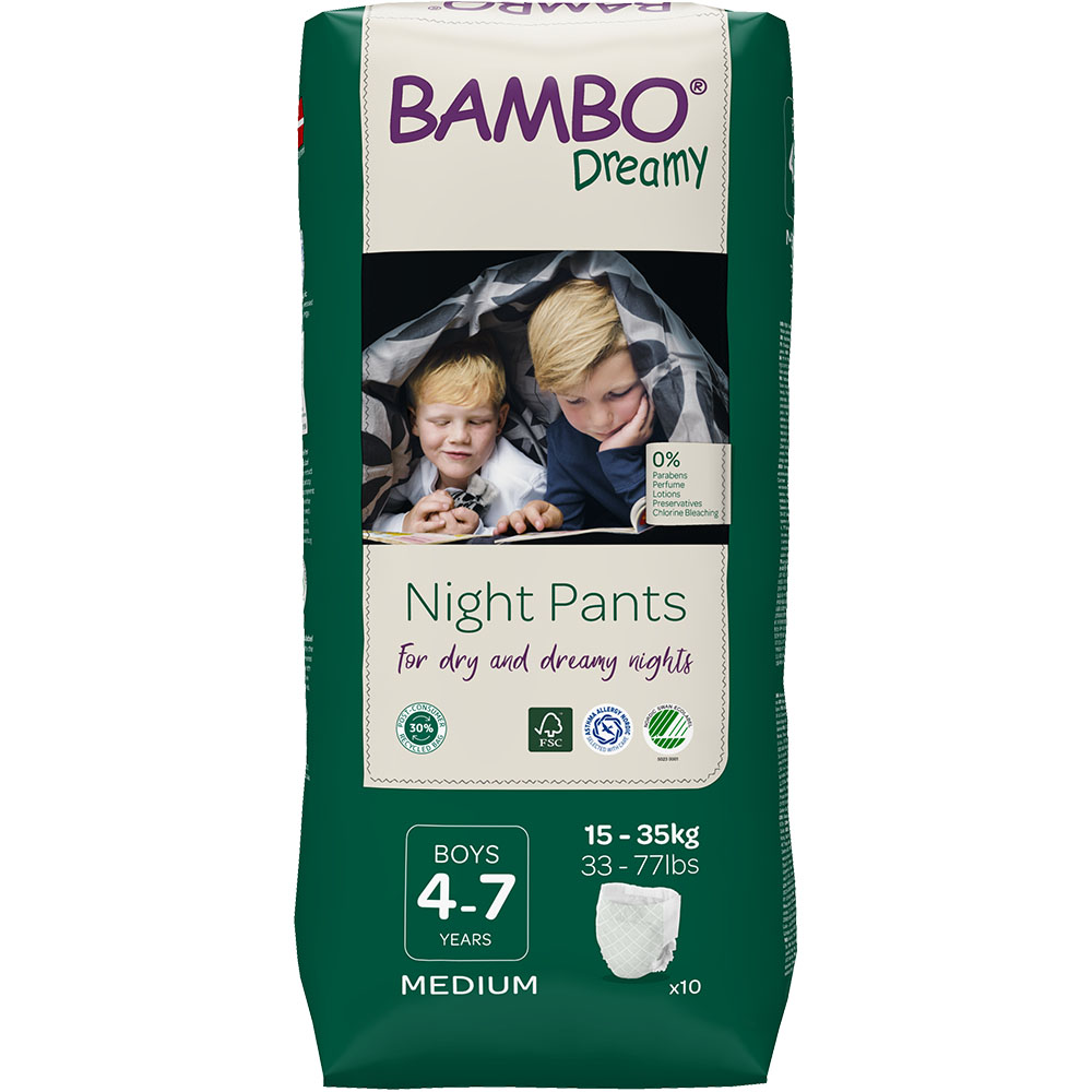 Abena  Bambo Dreamy Boy Night Pants  4-7 years - 15-35kg