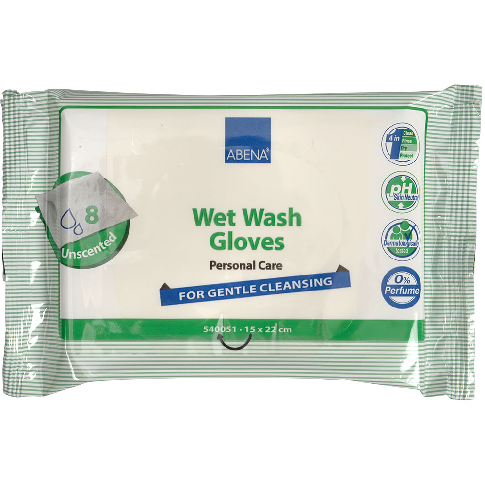 Abena Wet Wash Glove