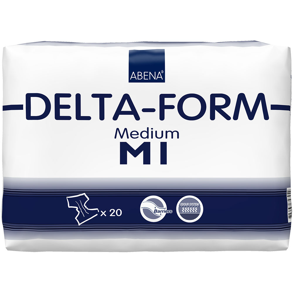 Abena Delta-Form Medium 1 (Waist/Hip size 70-110cm)