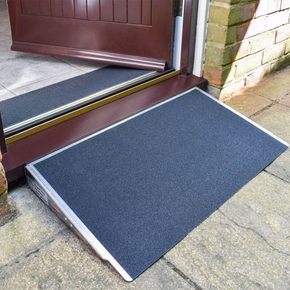 Enable Access | Door Line Threshold Classic Wedge Ramp | Disabled Elderly Wheelchair Ramps | Shower & Wet Rooms | Vehicle Access | Accessibility for Steps/Stairs/Wood/Door Level | Buy Order Online | Easy Care Systems