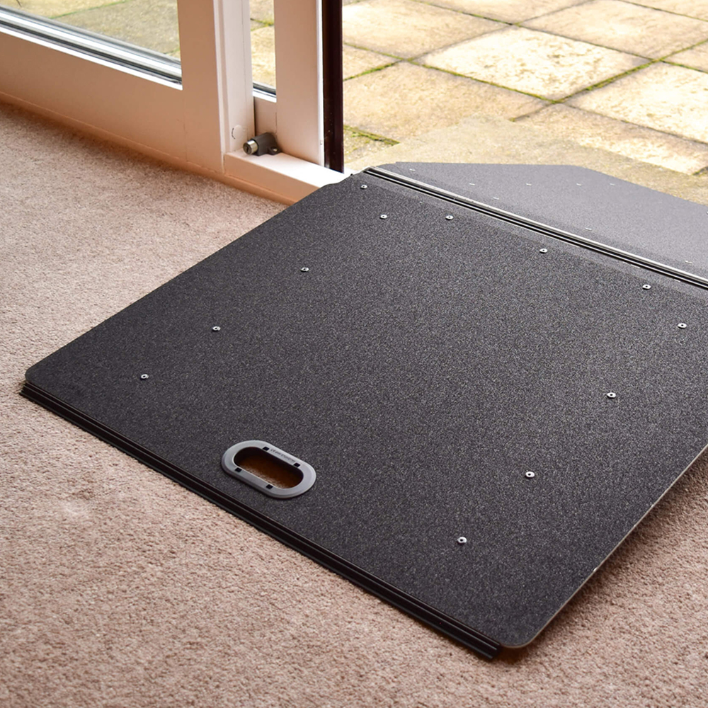 Enable Access | Door Line - The Butterfly Threshold Bridge Ramp | Disabled Elderly Wheelchair Ramps | Shower & Wet Rooms | Vehicle Access | Accessibility for Steps/Stairs/Wood/Door Level | Buy Order Online | Easy Care Systems