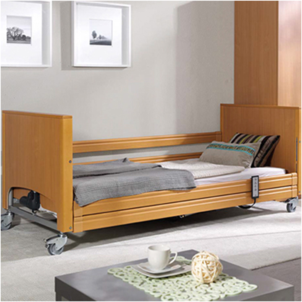 HLB559_elita_low_profilingbed Harvest Healthcare | Elita Low Profiling Clinic Bed | Care Home Hospital | Elderly Senior Safety Patient Comfort | Buy Now Order Online Near Me | Easy Care Systems