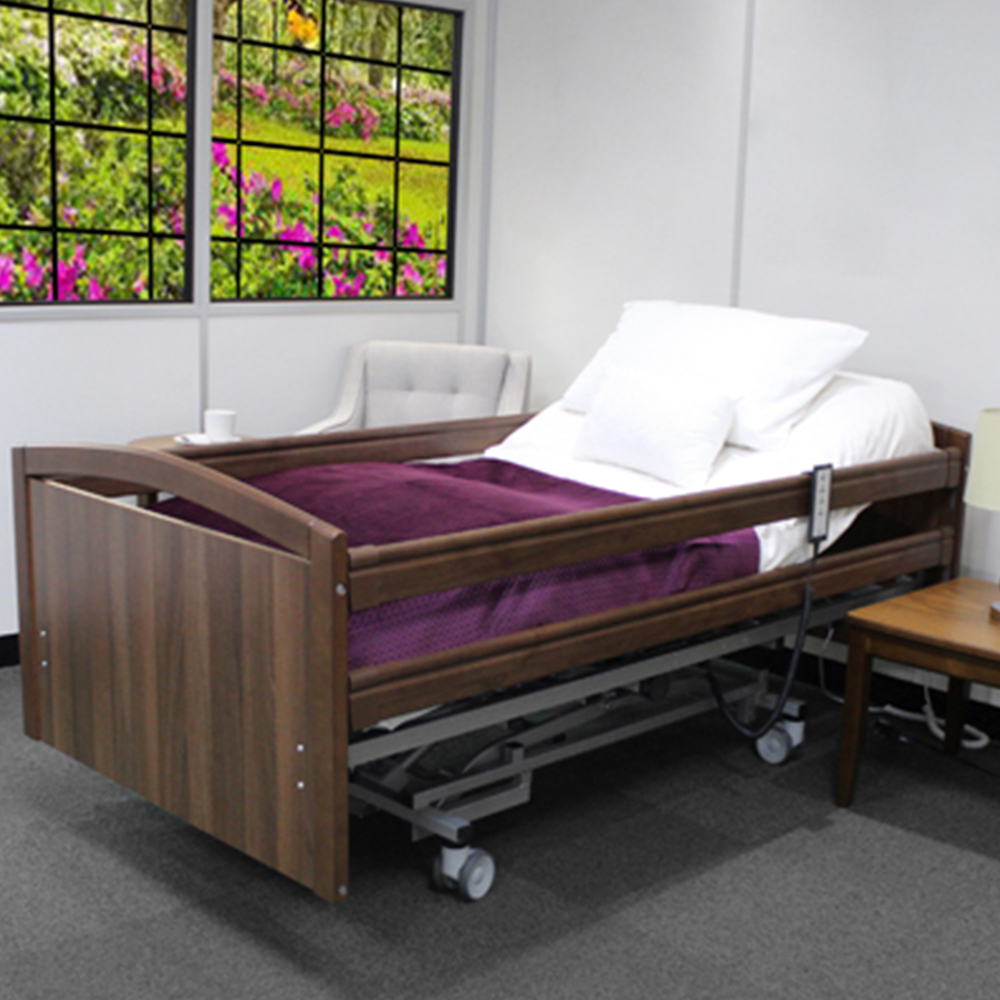 HLB560_elita_select_lowprofilingbed Harvest Healthcare | Elita Select Low Profiling Bed | Clinic Bed | For Patient Safety Comfort | Buy Now Order Online Near me | Easy Care Systems