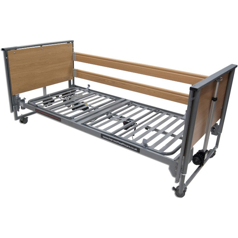 Harvest Healthcare Community Low Profiling Clinic Bed | HLBC791L | Hospital Care Home | Senior Disabled Elderly | Safety Comfort Patient | Buy Now Order Online Fast Delivery Near Me | Easy Care Systems