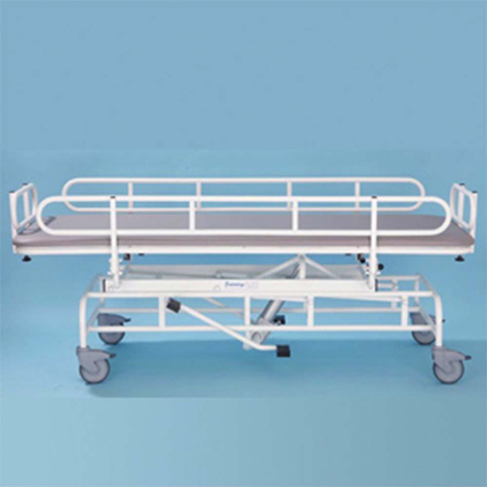Freeway Height Adjustable Shower Trolley with Padded Top