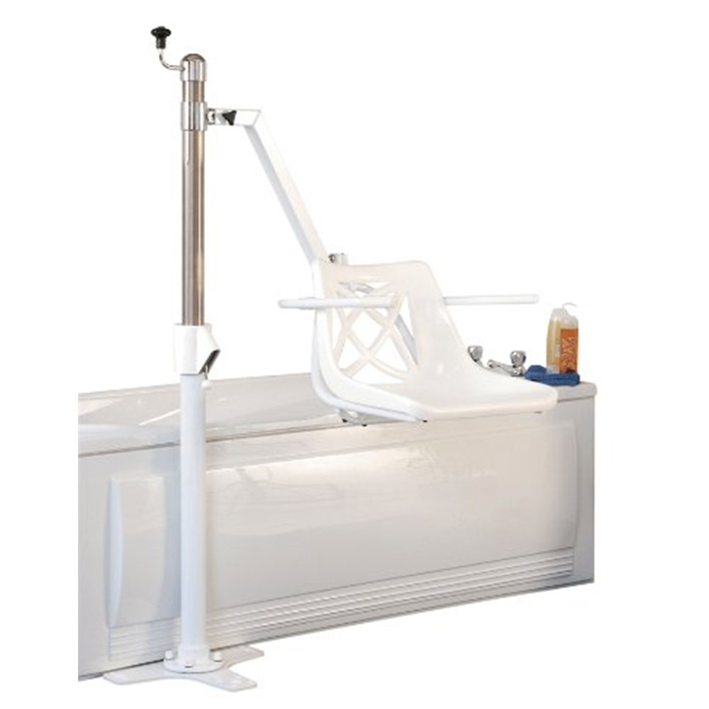 OP10007_Joerns Healthcare | Oxford Mermaid Manual Bath Hoist | Safe &amp; Easy Bath Transfers | Disabled &amp; Elderly | Buy Order Online | Easy Care Systems