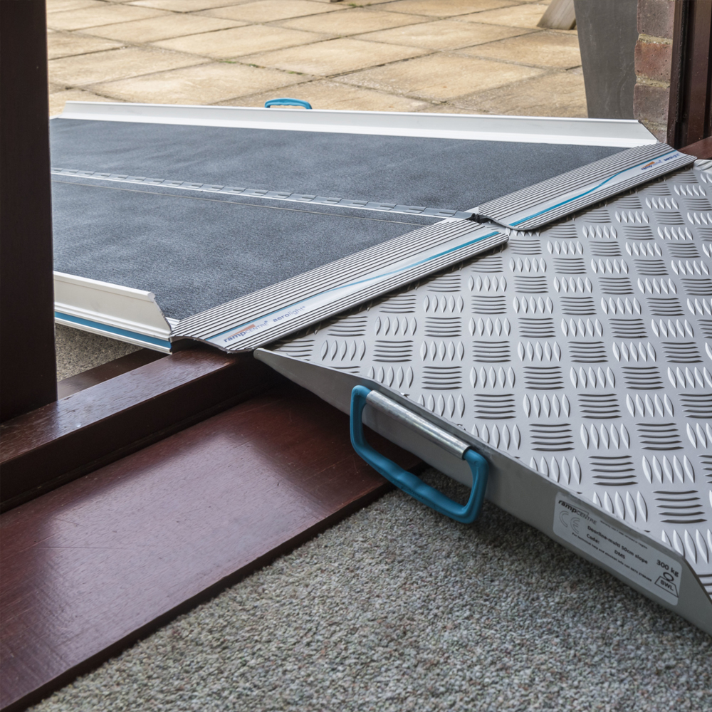 UO-Enable Access | Aerolight Up and Over kits | Portable Folding Disabled Elderly Wheelchair Ramps | Vehicle Access | Accessibility for Steps/Stairs/Wood/Door Level | Buy Order Online | Easy Care Systems