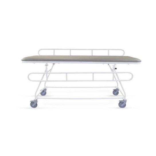 Freeway Fixed Height Flat Bed Shower Trolley with Padded Top