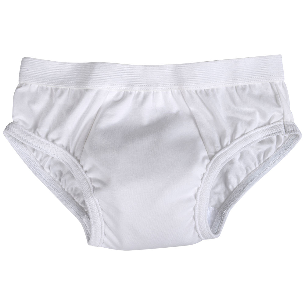 Royal Boys 100% Cotton Briefs – White, Baby Boys Christening Underwear, Various Sizes
